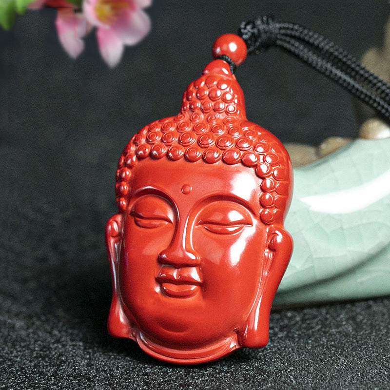 Imperial Cinnabar Buddha Amulet