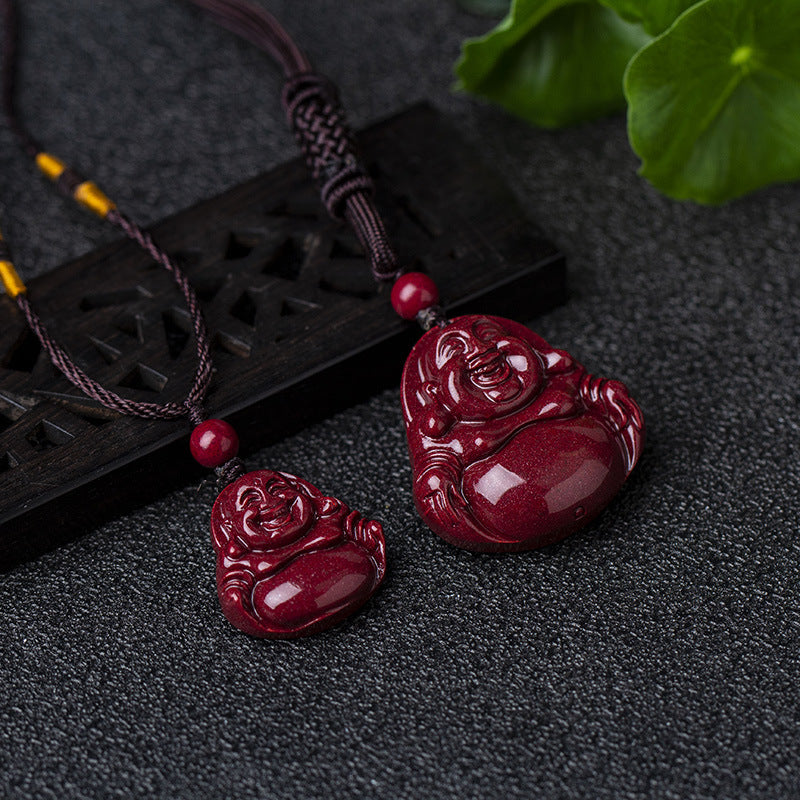 Cinnabar pendants