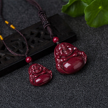 Cinnabar pendants