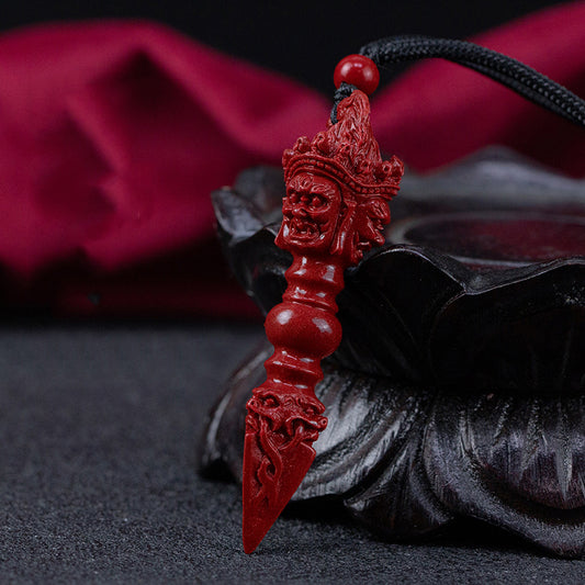 Cinnabar Vajra Protection Charm