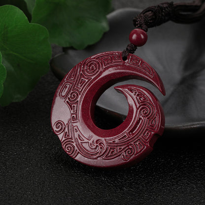 Fortune - cycle cinnabar jewelry