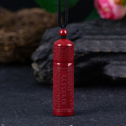 Wisdom - bringing Heart Sutra Pendant