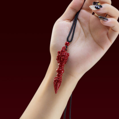 Spiritual Strength Cinnabar Accessory