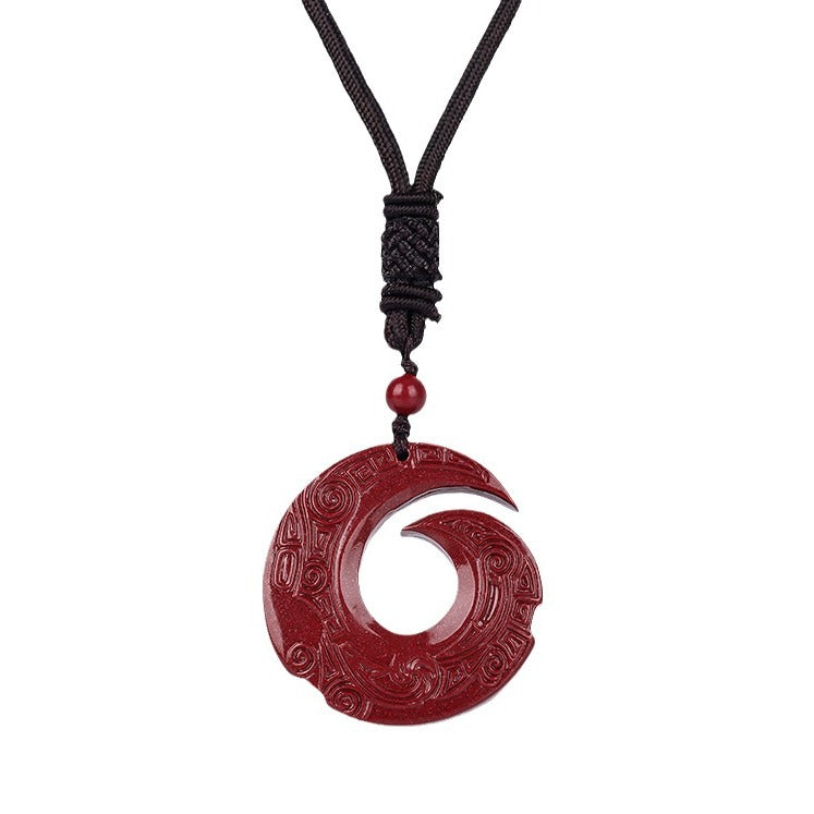 Positive - energy cinnabar ornament