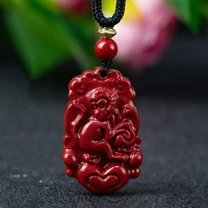 Stunning Cinnabar Zodiac Pendants - Unique Symbols of Each Year